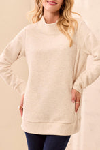 Load image into Gallery viewer, Sandstone Ottoman Mock Neck Tunic
