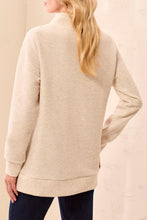 Load image into Gallery viewer, Sandstone Ottoman Mock Neck Tunic
