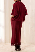 Load image into Gallery viewer, H. Pinot Short Sleeve Knit Sweater
