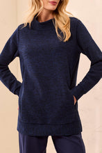 Load image into Gallery viewer, Stellar Ottoman Mock Neck Tunic

