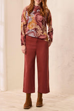Load image into Gallery viewer, Henna High Rise Comfort Stretch Palazzo Pant
