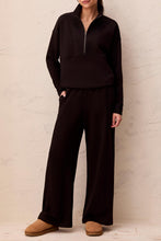 Load image into Gallery viewer, Pull On Lounge Pant In Black
