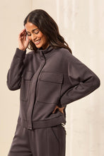 Load image into Gallery viewer, Tornado Mock Neck Zip Jacket
