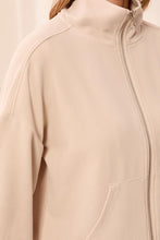 Load image into Gallery viewer, Sand Dune Mock Neck Full Zip Sweater
