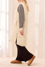 Load image into Gallery viewer, Moonstone Long Quilted Vest
