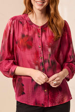 Load image into Gallery viewer, Nostalgia Printed Dolman Blouse
