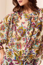 Load image into Gallery viewer, Equinox Gold Printed Dolman Blouse
