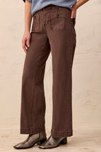 Load image into Gallery viewer, Saddle Brown Straight Leg Ankle Jean
