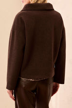 Load image into Gallery viewer, Saddle Brown Funnel Neck Jacket
