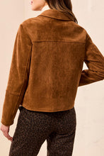 Load image into Gallery viewer, Dark Gold "Suede" Jacket
