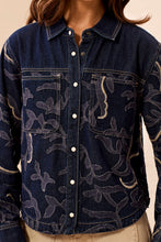 Load image into Gallery viewer, Fancy Denim Shacket
