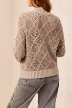 Load image into Gallery viewer, Birch Diamond Weave Knit Cardigan
