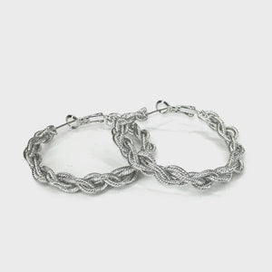 Rope Chain Hoop Earring