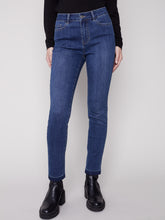 Load image into Gallery viewer, Blue Jean Cuffed Twill Jeans
