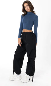 Black Parachute Cargo Pant