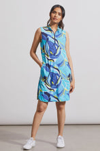 Load image into Gallery viewer, Jet Blue Sleeveless Performance Dress
