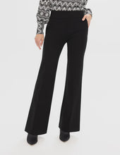 Load image into Gallery viewer, Mini Flare Black Trouser
