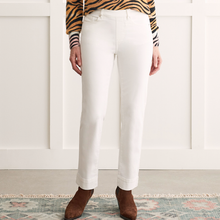 Load image into Gallery viewer, Cream 5 Pocket Pull On Pant
