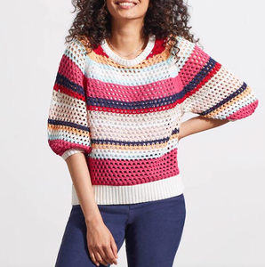 Striped Brights Multi Sweater