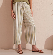 Load image into Gallery viewer, Cactus Striped Linen Flowy Pant

