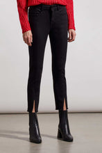 Load image into Gallery viewer, Jet Black Front Slit Skinny Jean
