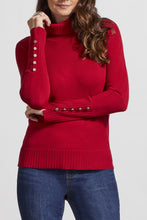 Load image into Gallery viewer, Earth Red Long Sleeve Turtle Neck

