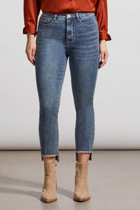 True Vintage Brooke Notched Slim Ankle Jean
