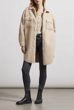 Load image into Gallery viewer, Cream Shearling Shacket
