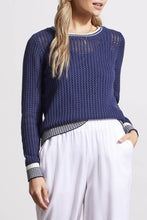 Load image into Gallery viewer, Jet Blue Crew Neck Sweater
