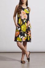 Load image into Gallery viewer, Pear/Black Printed Reversible Dress

