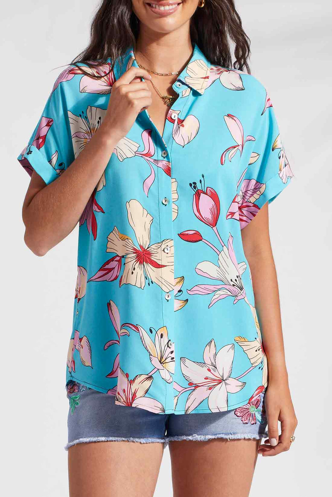 Honolulu Printed Camp Shirt