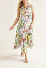 Load image into Gallery viewer, Sea Salt Floral Printed Maxi Dress
